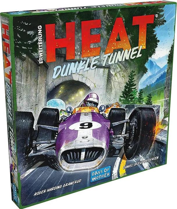 Actual product image Days of Wonder Heat - Dunkle Tunnel (German, 1 - 7 Players)