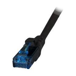 EFB Elektronik RJ45 Patchkabel U/UTP, Cat.6A, LSZH, Premium, 500MHz, 1,5m, schwarz Das ungeschirmte Cat.6A RJ45 Pre (U/U...