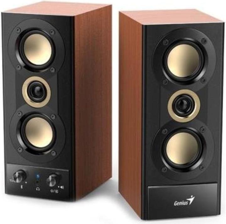Genius SP-HF800BT Bluetooth-Lautsprecher Holz (20 W)
