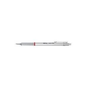 Actual product image Rotring Retractable biros rapid PRO CHROM Line colour: blue, line width: M, indelible (Chromed, 1 x)