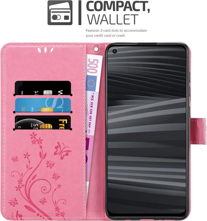 Image du produit Cadorabo Housse Flower Book pour Realme GT 2 / GT Neo 2 (Realme GT 2, Realme GT Neo 2)