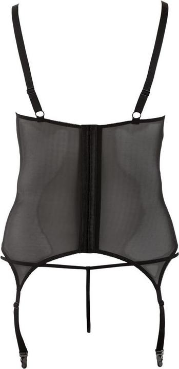 Productafbeelding Cottelli Collection Jarretel chemise met open cups (3XL)