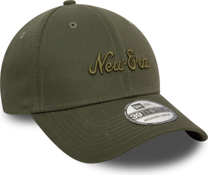 Image du produit New Era 39Thirty Stretch Cap - BRAND SCRIPT olive (S)