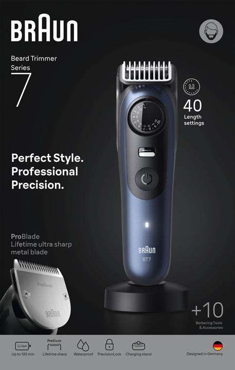 Actual product image Braun Beardtrimmer Series 7 (BT7540)