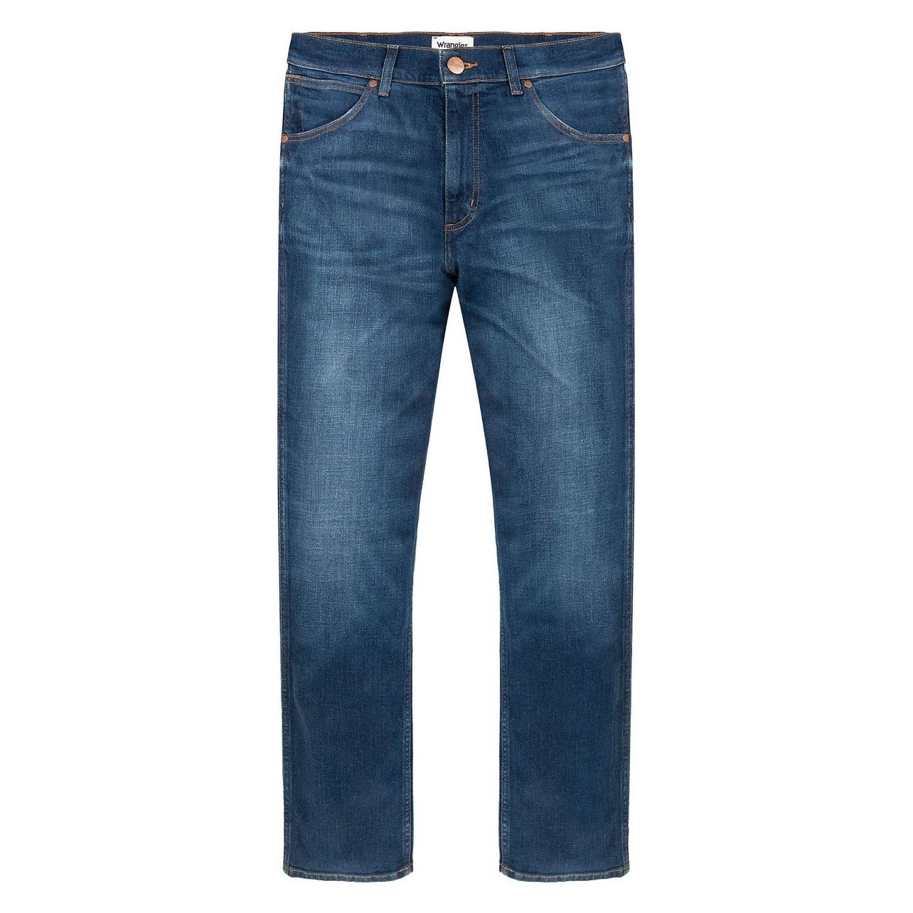 Wrangler, Mannen, Jeans, Greensboro, Blauw, (W30/L32)