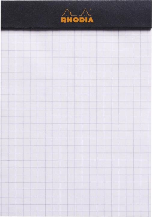 Image du produit Rhodia Bases (A6, Quadrillé, Couverture souple)