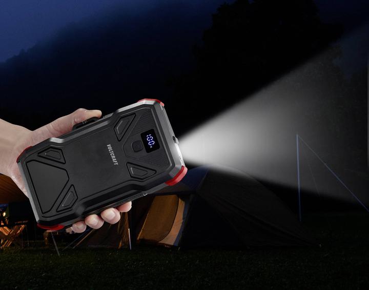 Produktbild Voltcraft VC-SPB-20.000 VC-14456835 Solar-Powerbank Ladestrom Solarzelle 3A 20000 mAh (20000 mAh)