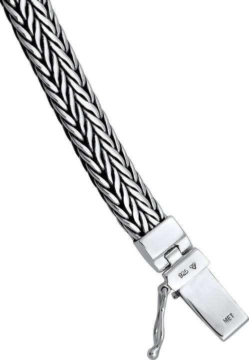 Immagine prodotto Kuzzoi Bracciale di base, attorcigliato (19 cm, Argento 925)