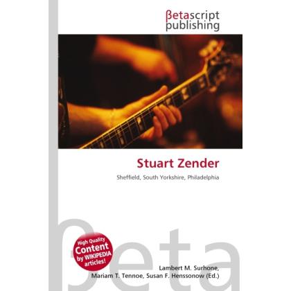 Stuart Zender, Fachbücher