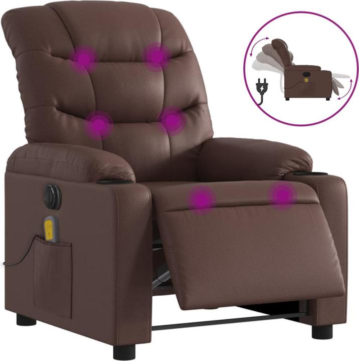 Image du produit vidaXL elektrischer Massagesessel