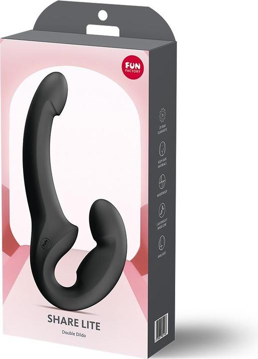 Productafbeelding Fun Factory - Share Lite Doppeldildo Schwarz