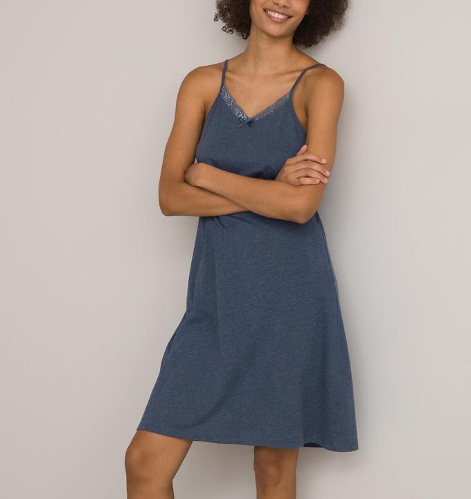 Produktbild La Redoute Collections Nachthemd mit schmalen (40)