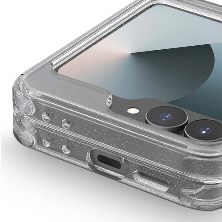 Immagine prodotto Force Case Cover protettiva per Galaxy Z Flip 6 Anticaduta 2m Duo Glitter (Samsung Galaxy Z Flip6, Samsung Galaxy Z Flip7 FE)