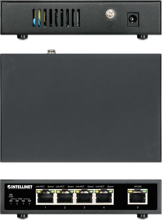 Produktbild Intellinet 5-Port Gigabit PoE+ Switch (5 Ports)