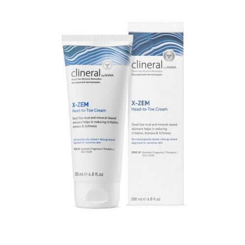 Immagine prodotto Ahava Crema intensiva per tutto il corpo Clineral X-ZEM (Crema dalla testa ai piedi) 200ml (Crema corpo, 200 ml)