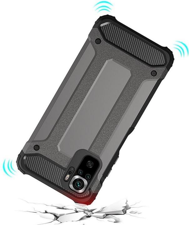 Actual product image Hurtel Hybrid Armor Case Tough Rugged Cover for Xiaomi Redmi Note 11T 5G / Redmi Note 11S 5G / Poco M4 Pro (Xiaomi Poco M4 Pro, Xiaomi Redmi Note 11S 5G, Xiaomi Redmi Note 11T 5G)