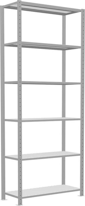 Actual product image Schulte Lagertechnik MULTIplus150 boltless basic shelving system with cross brace