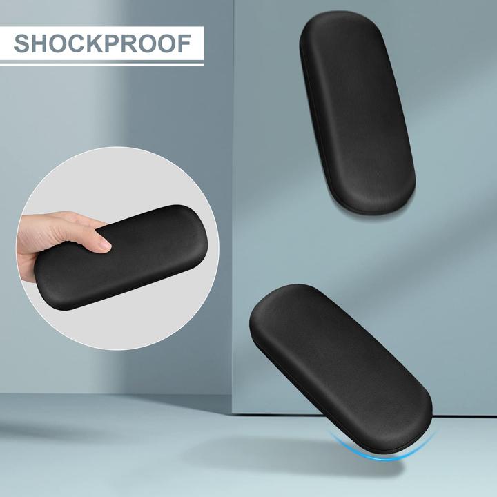 Produktbild Only-Bags.Store Tragbares Hartschalen-Brillenetui mit Brillenputztuch - Etui für Brillen und Sonnenbrillen