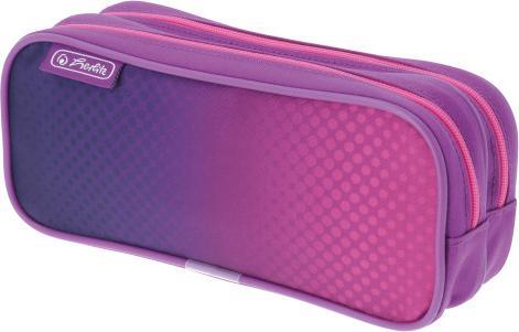 Image du produit Herlitz Trousse d'écolier double paresseux Dip Dye Mix motifs assortis