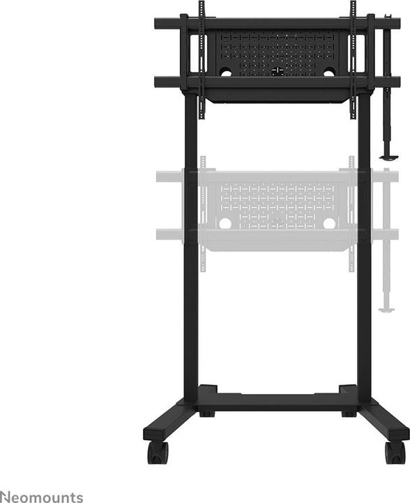 Produktbild Neomounts Rollwagen 1200x600 -160kg 75-115"/elektrisch höv/schwarz (115")