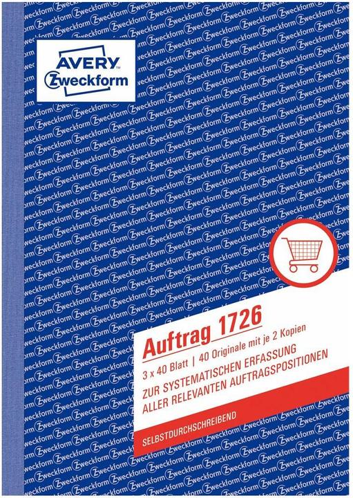 Produktbild Avery Auftrag (40 x)