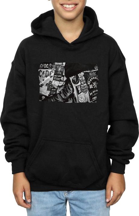 Actual product image AC/DC Boys Badges And Posters Collection Hoodie (140, 146)