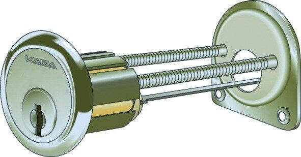 Actual product image Kaba External cylinder type 1007 B (Locking cylinder)