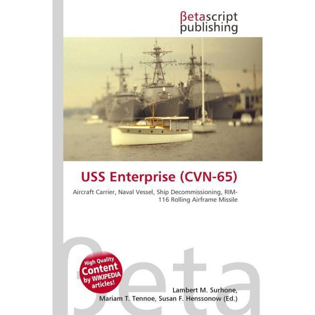 USS Enterprise (CVN-65), Fachbücher von Susan F. Marseken, Lambert M. Surhone, Miriam T. Timpledon