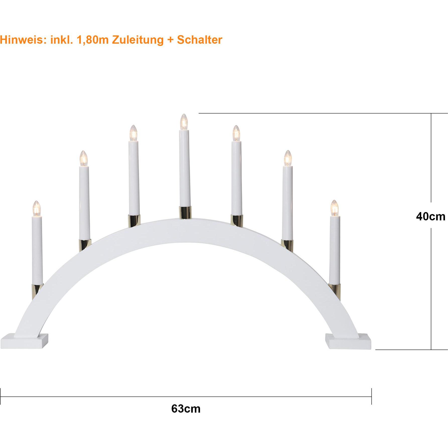Thumbnail - Star Trading, Weihnachtsdeko, Kerzenleuchter Gillian