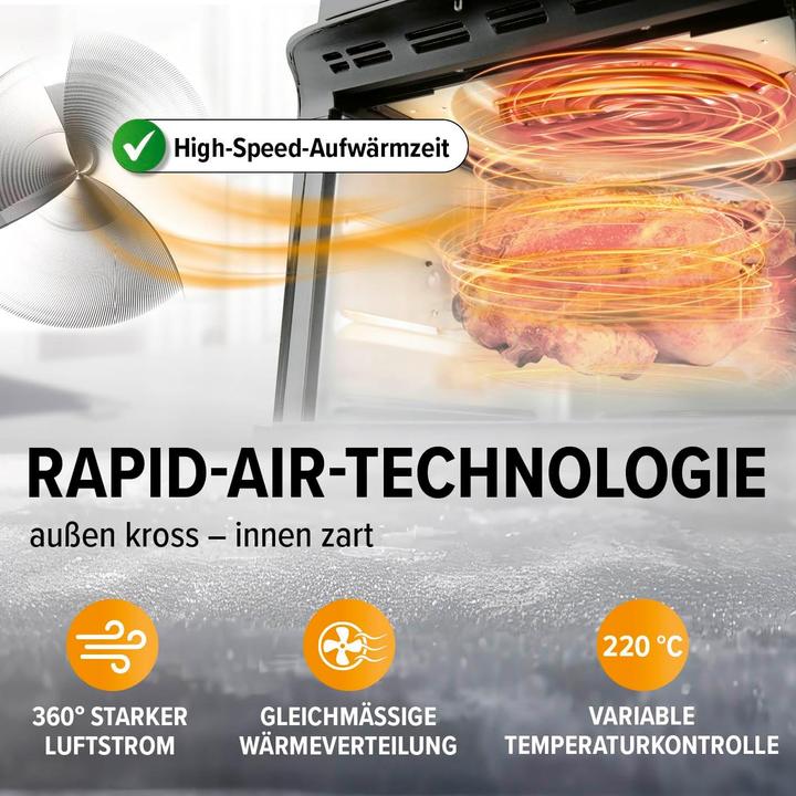 Produktbild Gourmetmaxx Heissluftfritteuse