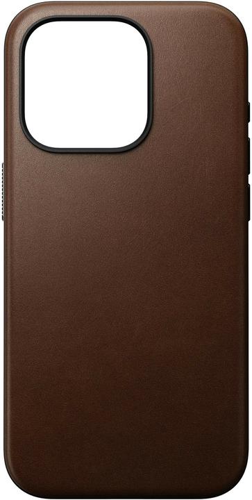 Image du produit Nomad Coque arrière en cuir moderne iPhone 15 Pro marron (Apple iPhone 15 Pro)