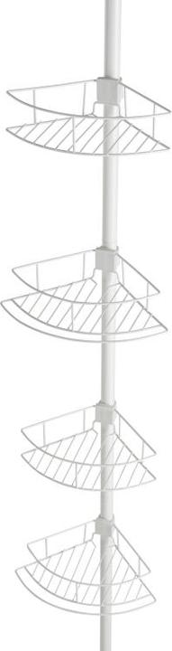 Produktbild Wenko Teleskop-Eckregal Lutrano (31.50 x 25.50 x 32 cm)