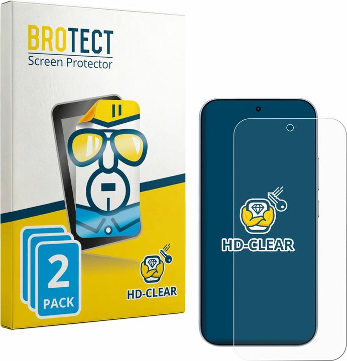 Produktbild BROTECT Schutzfolie für Xiaomi 17T Displayschutz Displayschutzfolie Folie Klar Transparent (2 Stk., Xiaomi 17)