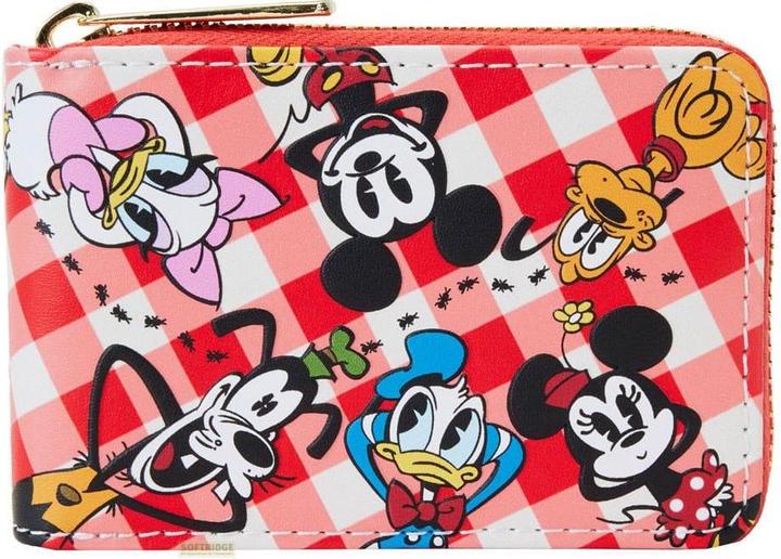 Actual product image Funko Loungefly: Disney - Mickey & Friends - Picnic Accordion Wallet