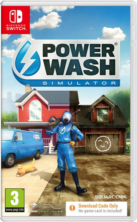 Produktbild Square Enix Powerwash Simulator -peli, Switch (Switch, Switch Lite, Switch OLED, EN)