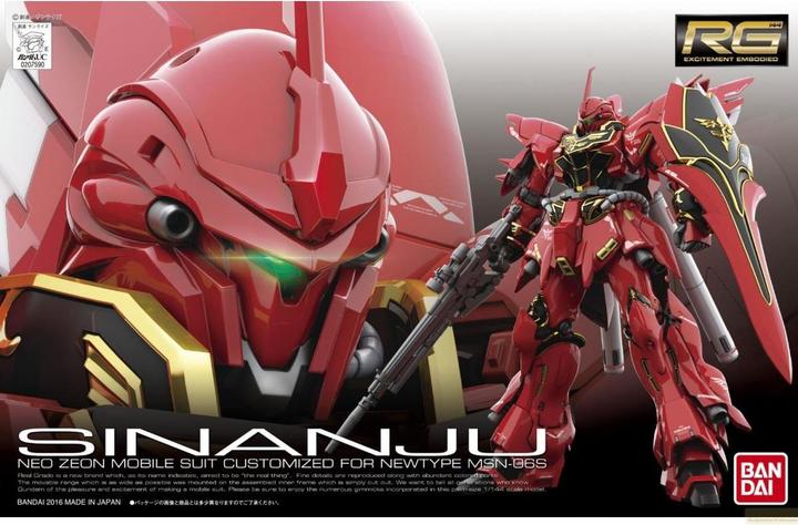 Image du produit Bandai 1/144 RG MSN-06S Sinanju 22