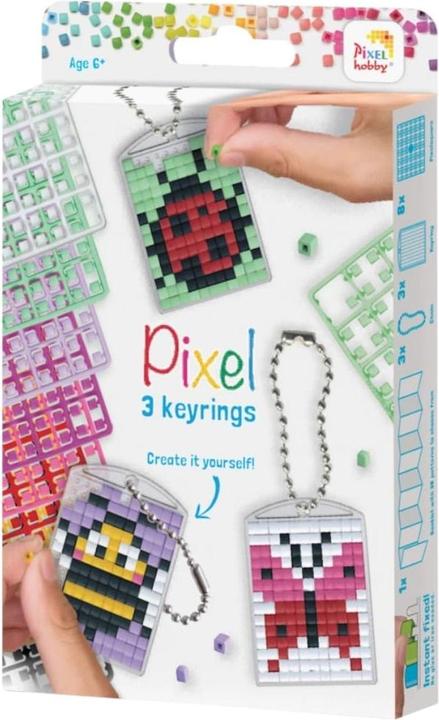 Pixelhobby Pixel Medaillon Set Insekten