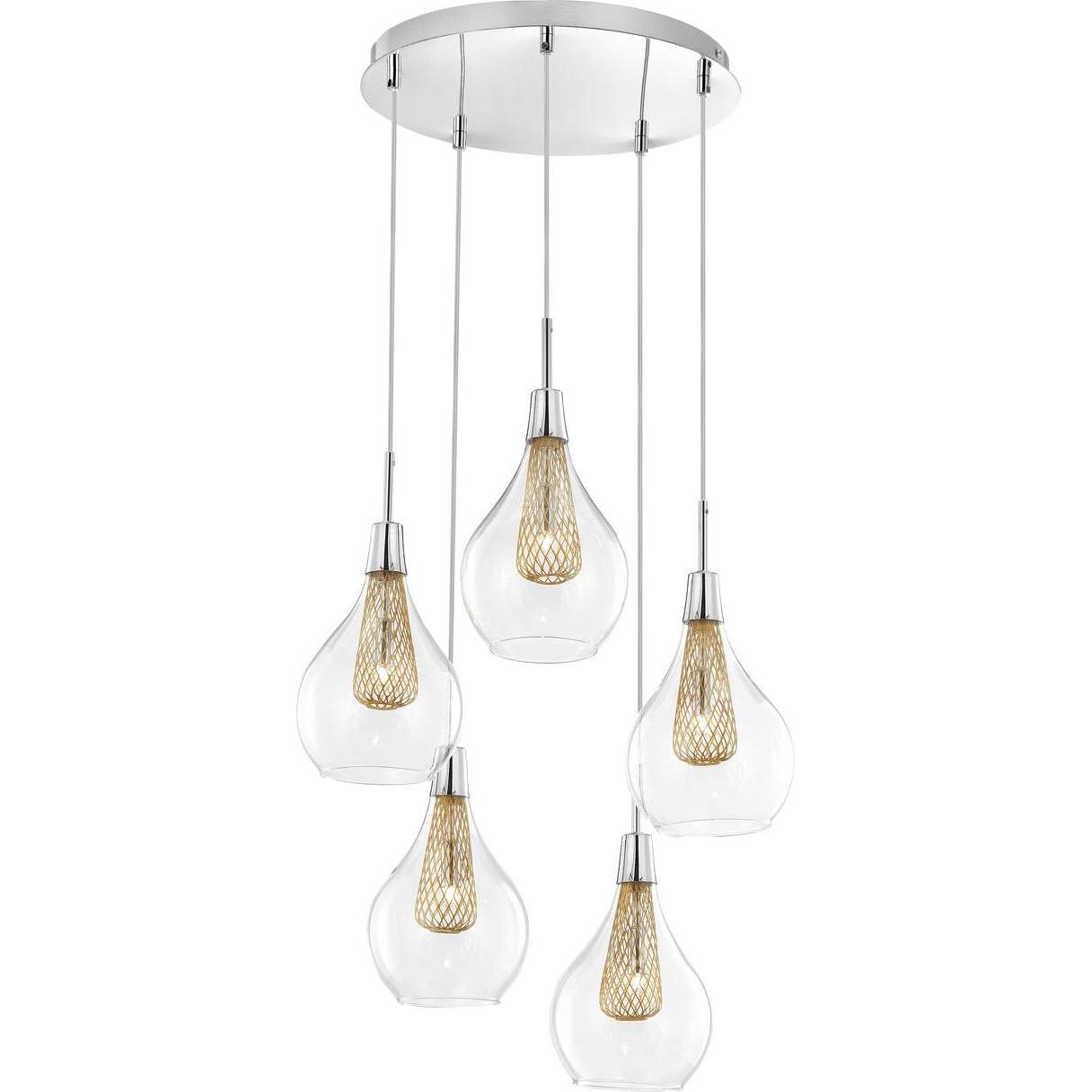 Nova Luce, Pendelleuchte, Filo (G9)