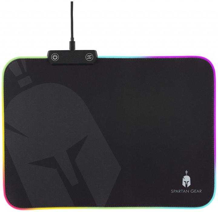 Actual product image Spartan Gear Ares rgb Gaming Mousepad (350mm x 250mm)