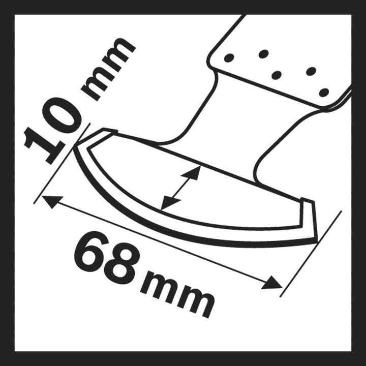 Produktbild Bosch Professional Zubehör Carbide-RIFF Segmentsägeblatt MATI 68 RST5, 10 x 68 mm, 1er-Pack