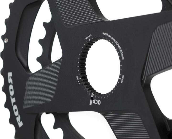 Produktbild Rotor Bike Components Aldhu Direct-Mount Doppel-Kettenblatt oval (52)