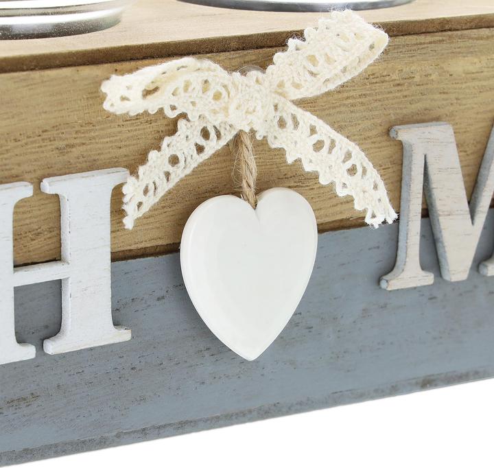 Actual product image Relaxdays Tealight holder (23 x 8 x 8 cm)