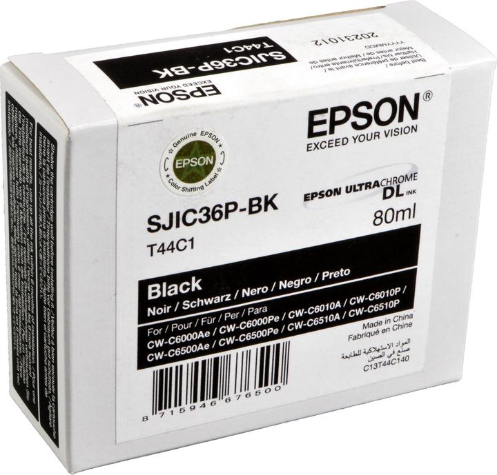 Image du produit Epson SJIC36P(K) - 80 ml - noir - original (CF)