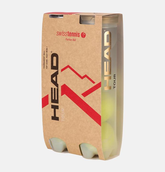 Actual product image Head 2X TOUR SWISS-TENNIS (8X)