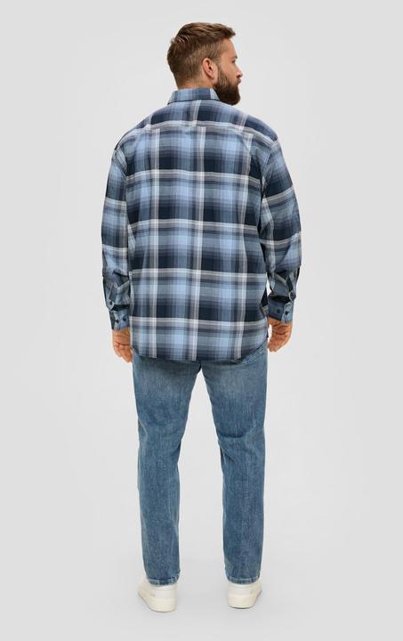 Produktbild s.Oliver Hemd Regular: Hemd aus Baumwollstretch (XXL)