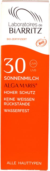 Image du produit Laboratoires de Biarritz Lait solaire visage et corps (Lait solaire, SPF 30, 100 ml, 151 g)