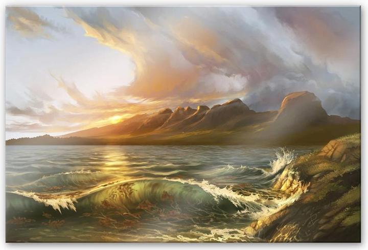 Image du produit Trenddeko aerroscape - Angleterre : Seven Sisters (150 x 100 cm)