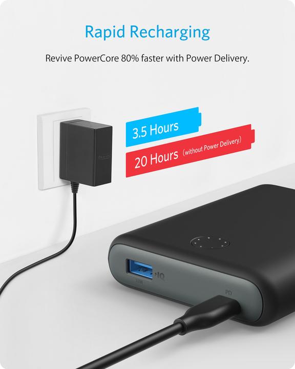 Actual product image Anker PowerCore - Nintendo Switch Edition (13400 mAh, 49.58 Wh)