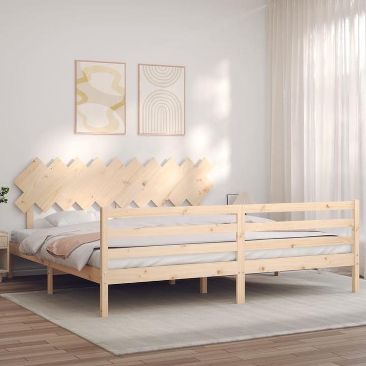 Produktbild vidaXL Bettrahmen (200 x 200 cm)