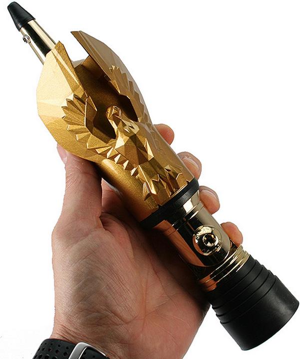 Produktbild Lemm CB-Antenne GOLDEN EAGLE AT666, Länge 200 cm, Gewinn 7 dB, 26-28 MHz, 2500 W, PL259-Montage, her